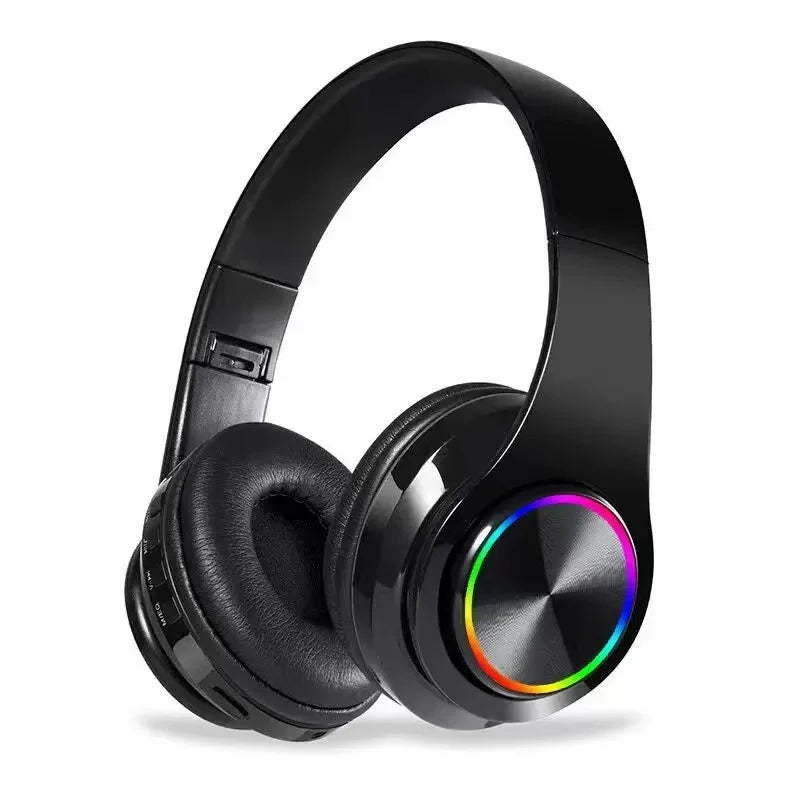 Vibez Bluetooth RGB Noise Cancellation Headphones