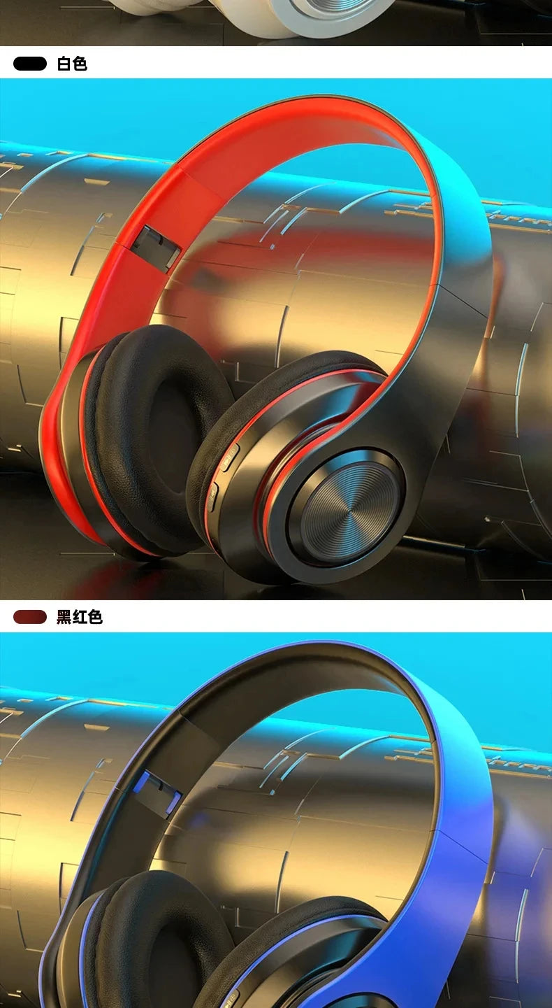 Vibez Bluetooth RGB Noise Cancellation Headphones