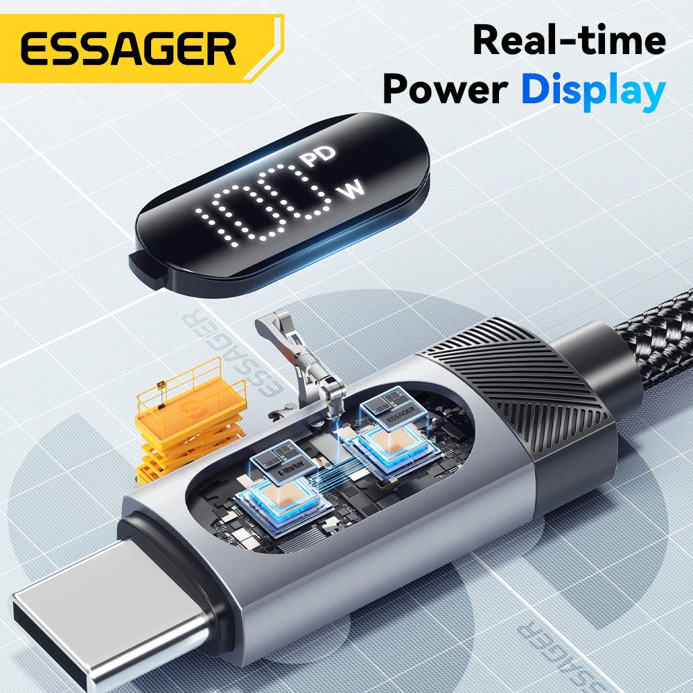 Vibez Essager Usb Type C Charge Cable