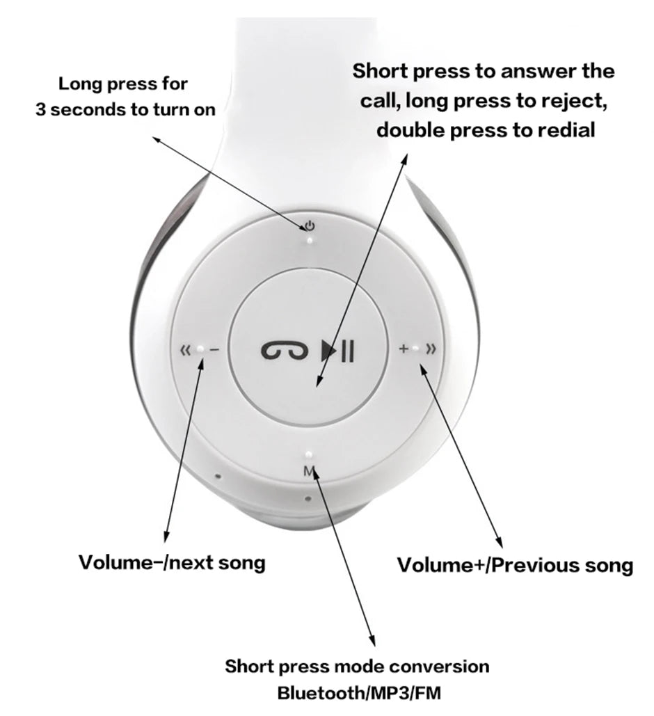 Vibez P47 Wireless Headphones