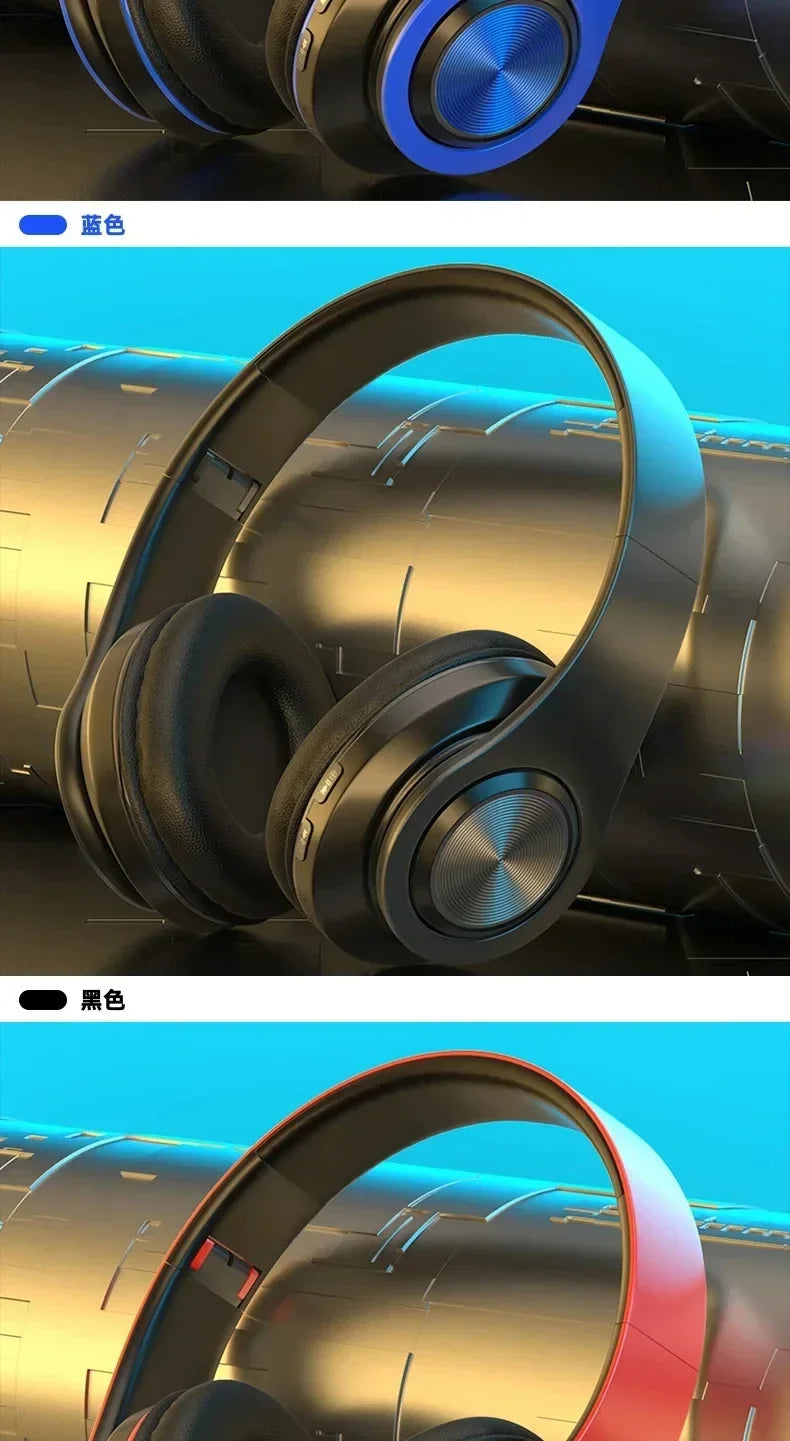 Vibez Bluetooth RGB Noise Cancellation Headphones